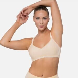 Underoutfit 1277 The Pureshape T-Shirt Bra Size XL Tan Wireless 3D Molded NWT